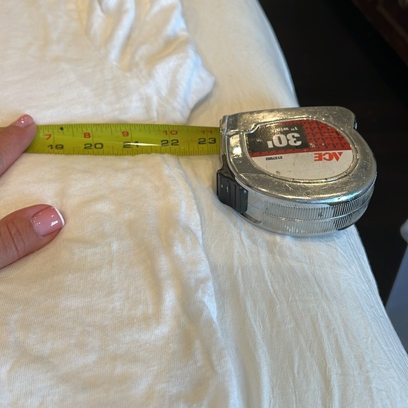 Splendid Slub Crew Tee measurements above - Picture 5 of 5